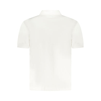 Guess Jeans White Cotton Men's Polo Shirt