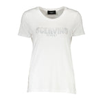 Scervino Street White Elastane Women T-Shirt