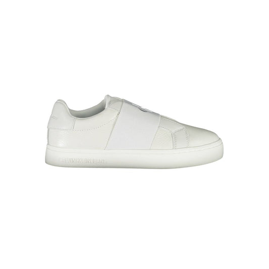 Calvin Klein White Leather Women Sneaker CA-16632-EU41/US11