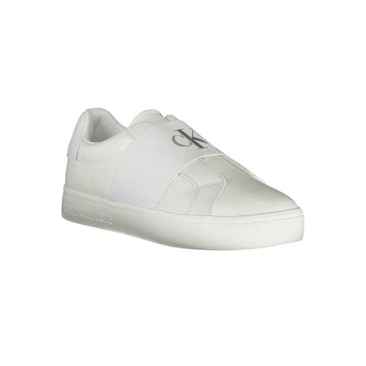 Calvin Klein White Leather Women Sneaker CA-16632-EU41/US11