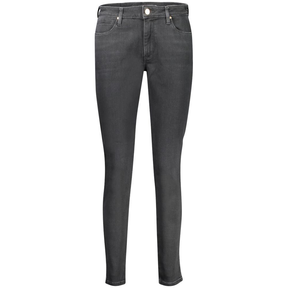 Guess Jeans Black Cotton Skinny Jeans Guess Jeans