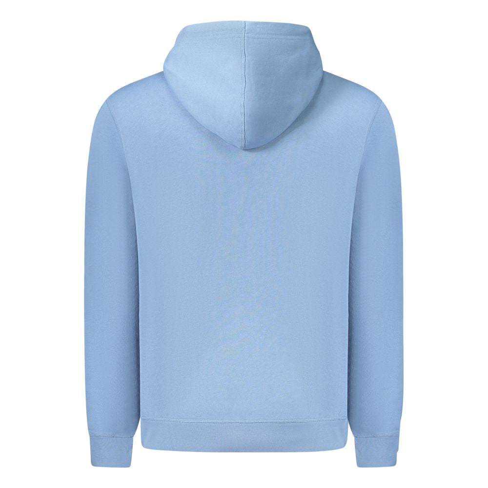 Hugo Boss Blue Cotton Men Sweater