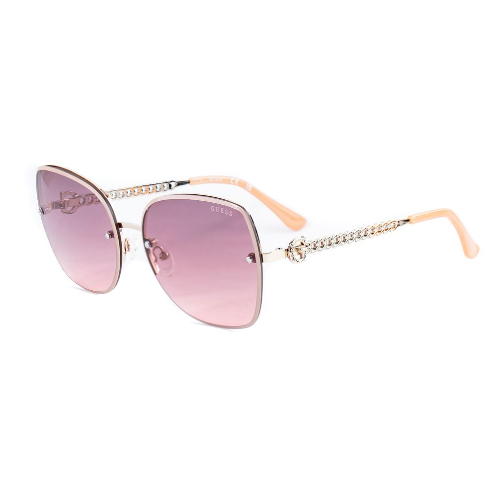 Guess Gold Metal Sunglasses