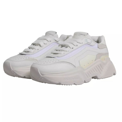 Dolce & Gabbana White Daymaster Low Top Mens Sneakers Shoes