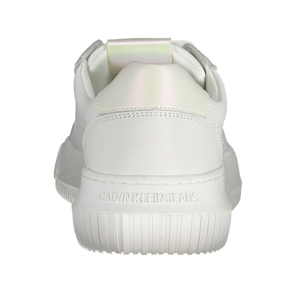 Calvin Klein White Leather Women Sneaker