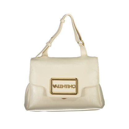Mario Valentino Beige Polyurethane Women Handbag