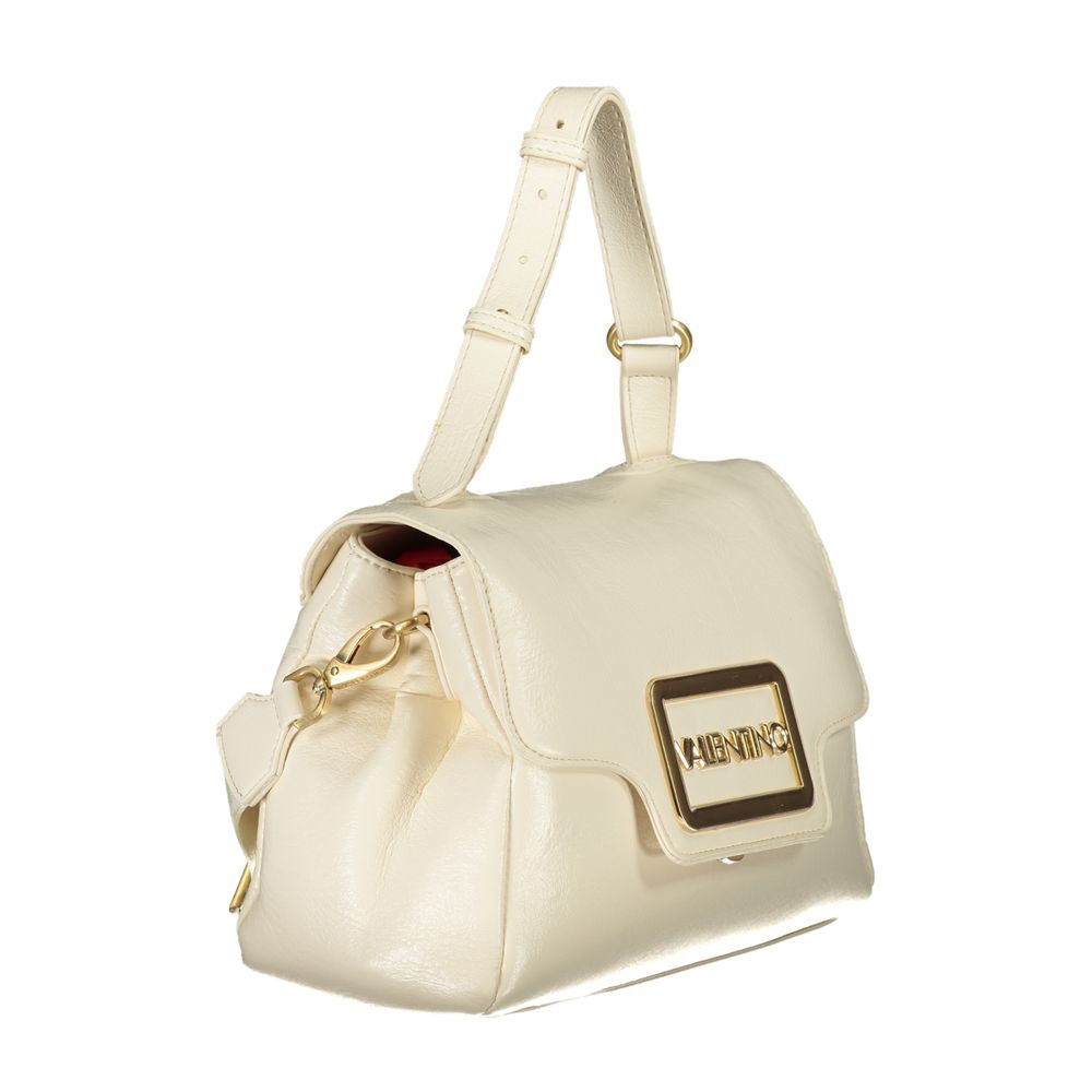 Mario Valentino Beige Polyurethane Women Handbag