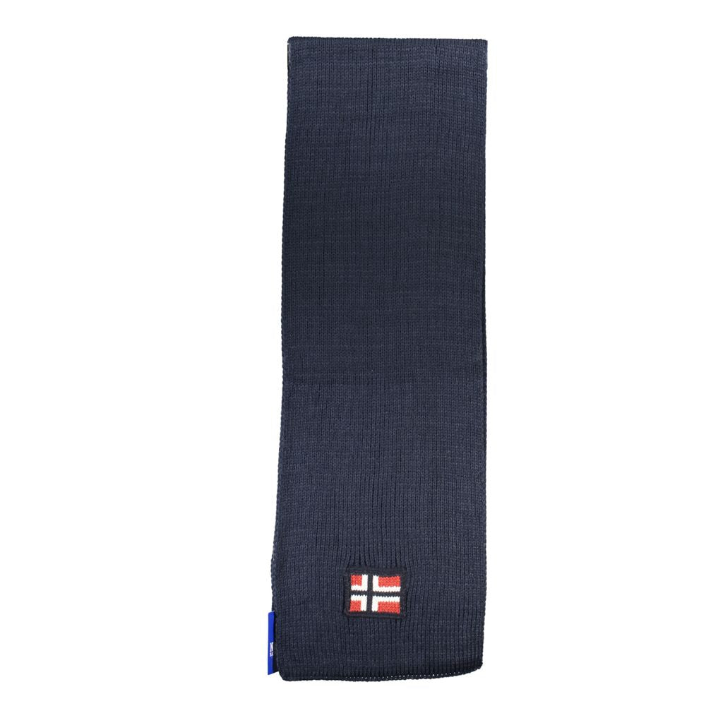 Norway 1963 Blue Marabou Men Scarf
