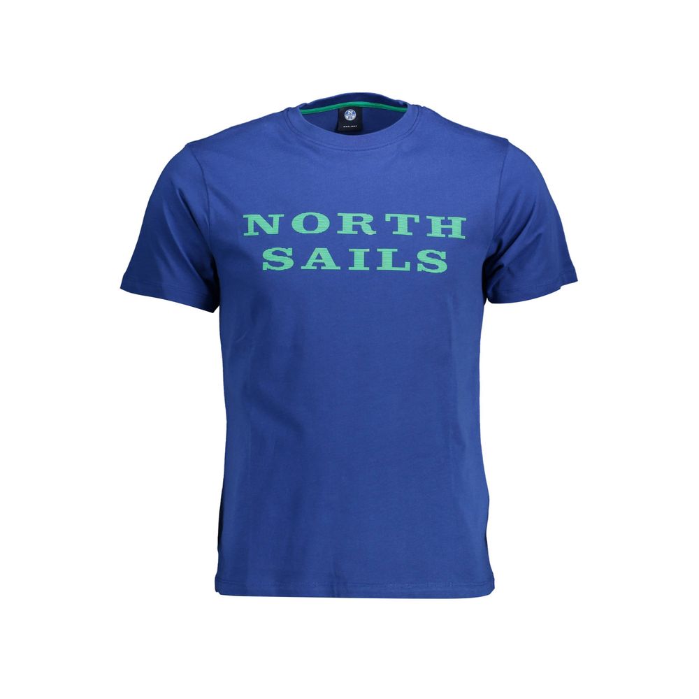 North Sails Blue Cotton T-Shirt
