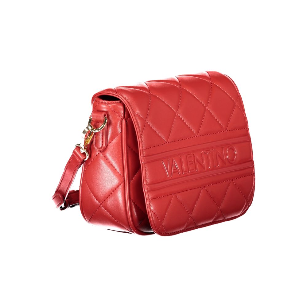 Mario Valentino Red Polyethylene Women Handbag