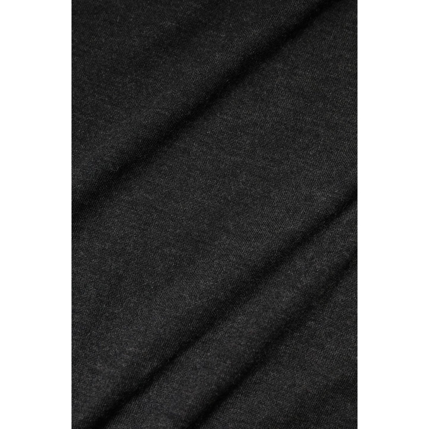 Dolce & Gabbana Gray Long Sleeve Crew Neck Pullover Sweater