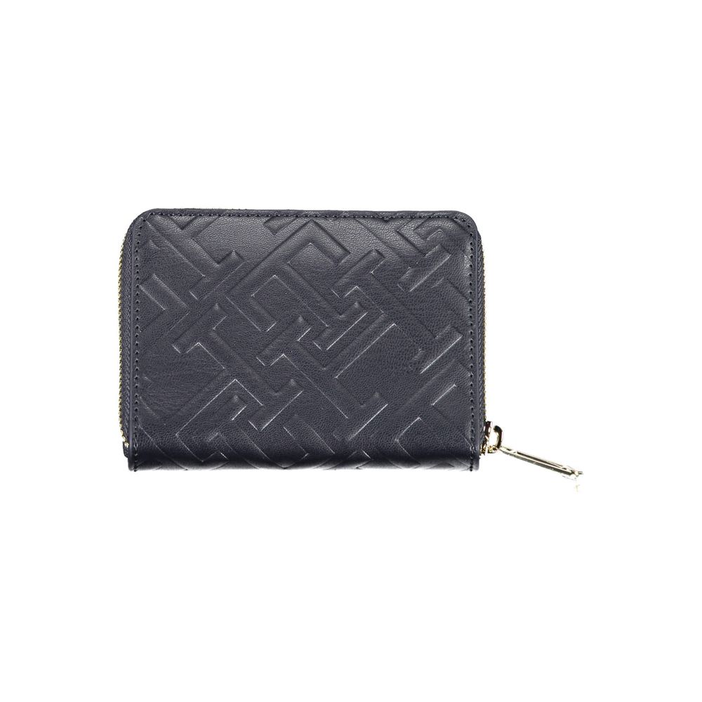 Tommy Hilfiger Blue Polyurethane Women Wallet