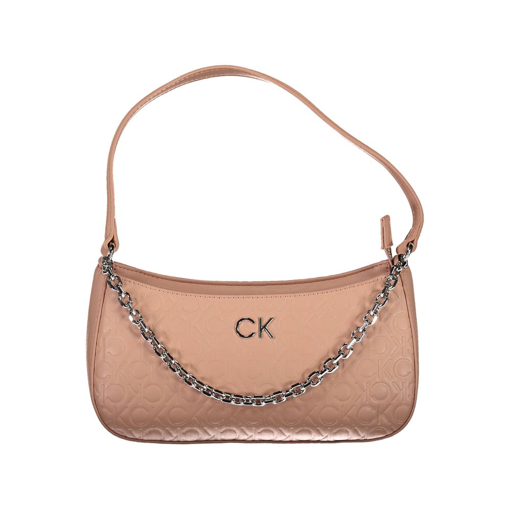 Calvin Klein Pink Polyester Handbag