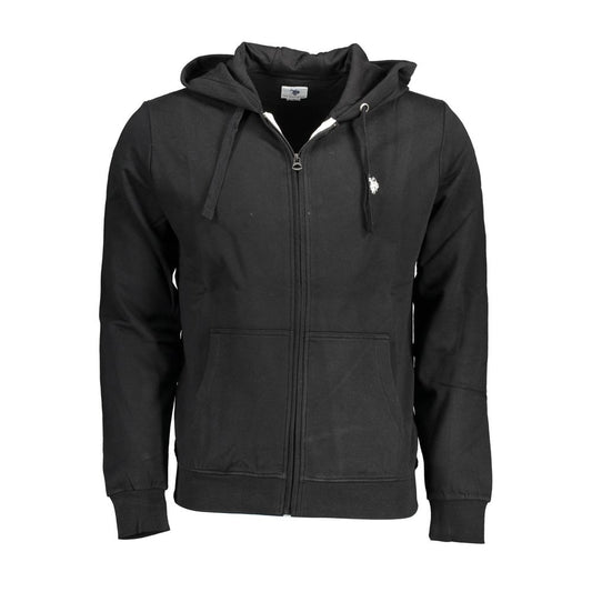 U.S. POLO ASSN. Black Cotton Sweatshirt