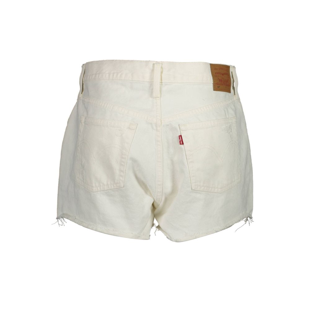 Levi's White Cotton Jeans Denim