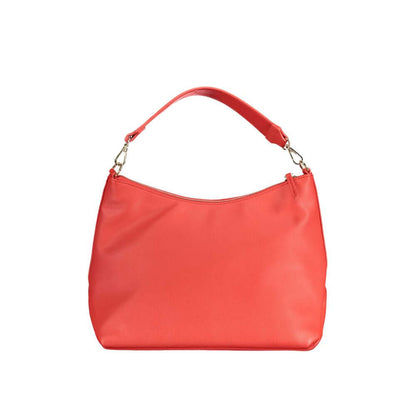 Mario Valentino Red Polyethylene Handbag