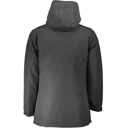 Woolrich Gray Cotton Jackets & Coat