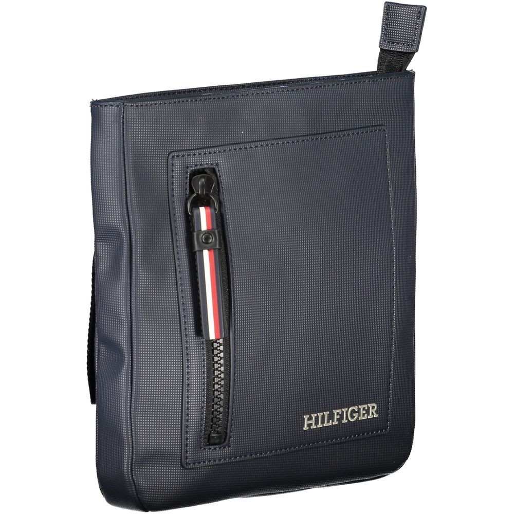 Tommy Hilfiger Blue Polyethylene Shoulder Bag