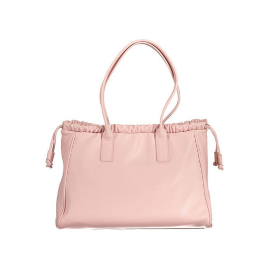 Mario Valentino Pink Polyethylene Handbag