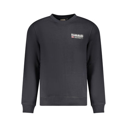 Napapijri Black Cotton Mens Sweatshirt
