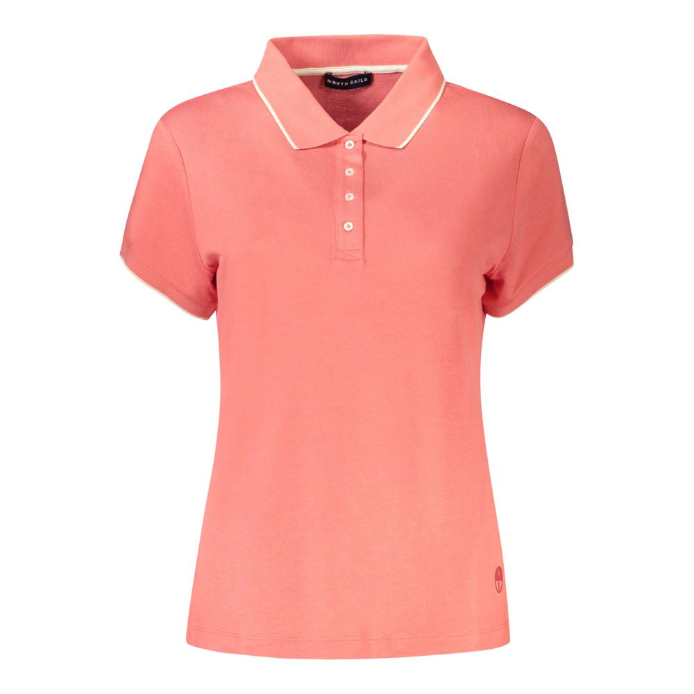 North Sails Pink Cotton Polo Shirt