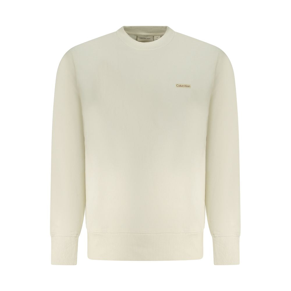 Calvin Klein Beige Cotton Sweatshirt