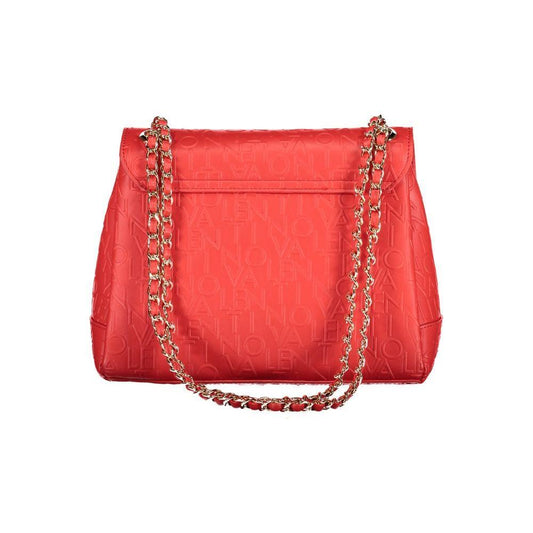 Mario Valentino Red Polyethylene Handbag