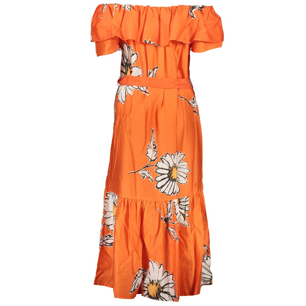 Desigual Arancione Cotton Women Dress