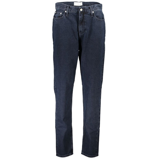 Calvin Klein Blue Cotton Jeans Denim