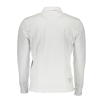 La Martina White Cotton Polo Shirt