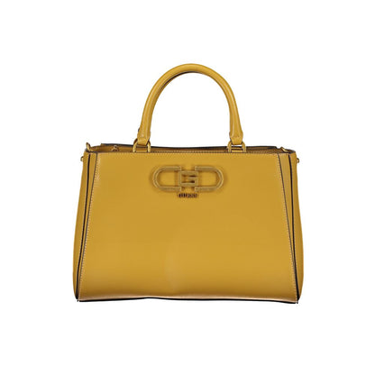 Guess Jeans Yellow Polyurethane Women Handbag