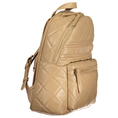 Mario Valentino Beige Polyurethane Women Backpack 1728,67403481248,Backpacks - Bags,Bags,Beige,Mario Valentino,New with tags,Women