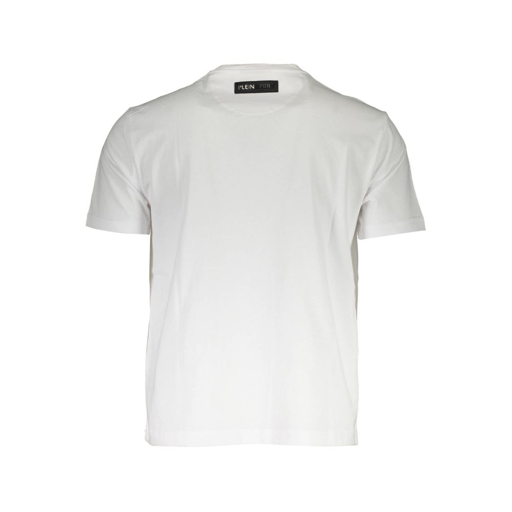 Plein Sport White Cotton Men's T-Shirt