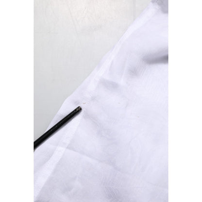 Dolce & Gabbana White Cotton Long Sleeves Collared Formal Shirt