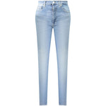 Tommy Hilfiger Blue Cotton Women Jeans
