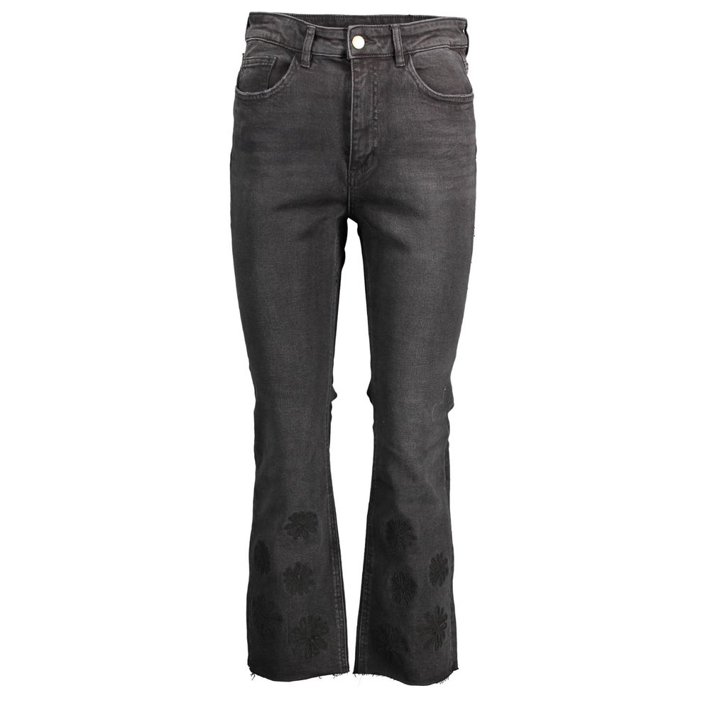 Desigual Black Cotton Jeans Denim