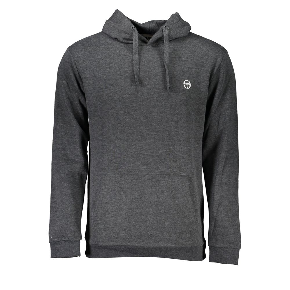 Sergio Tacchini Gray Cotton Sweatshirt