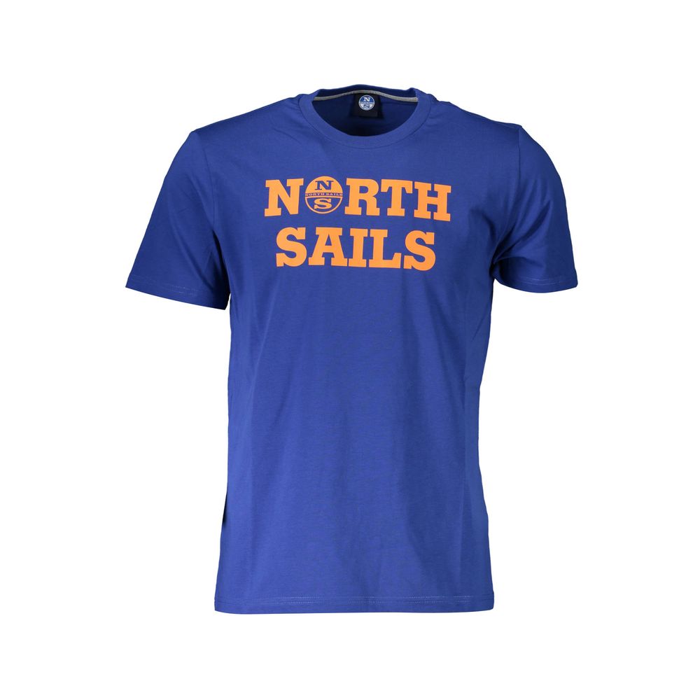 North Sails Blue Cotton T-Shirt