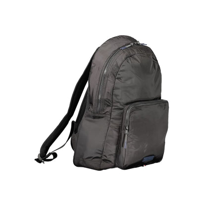 Tommy Hilfiger Black Nylon Backpack Tommy Hilfiger
