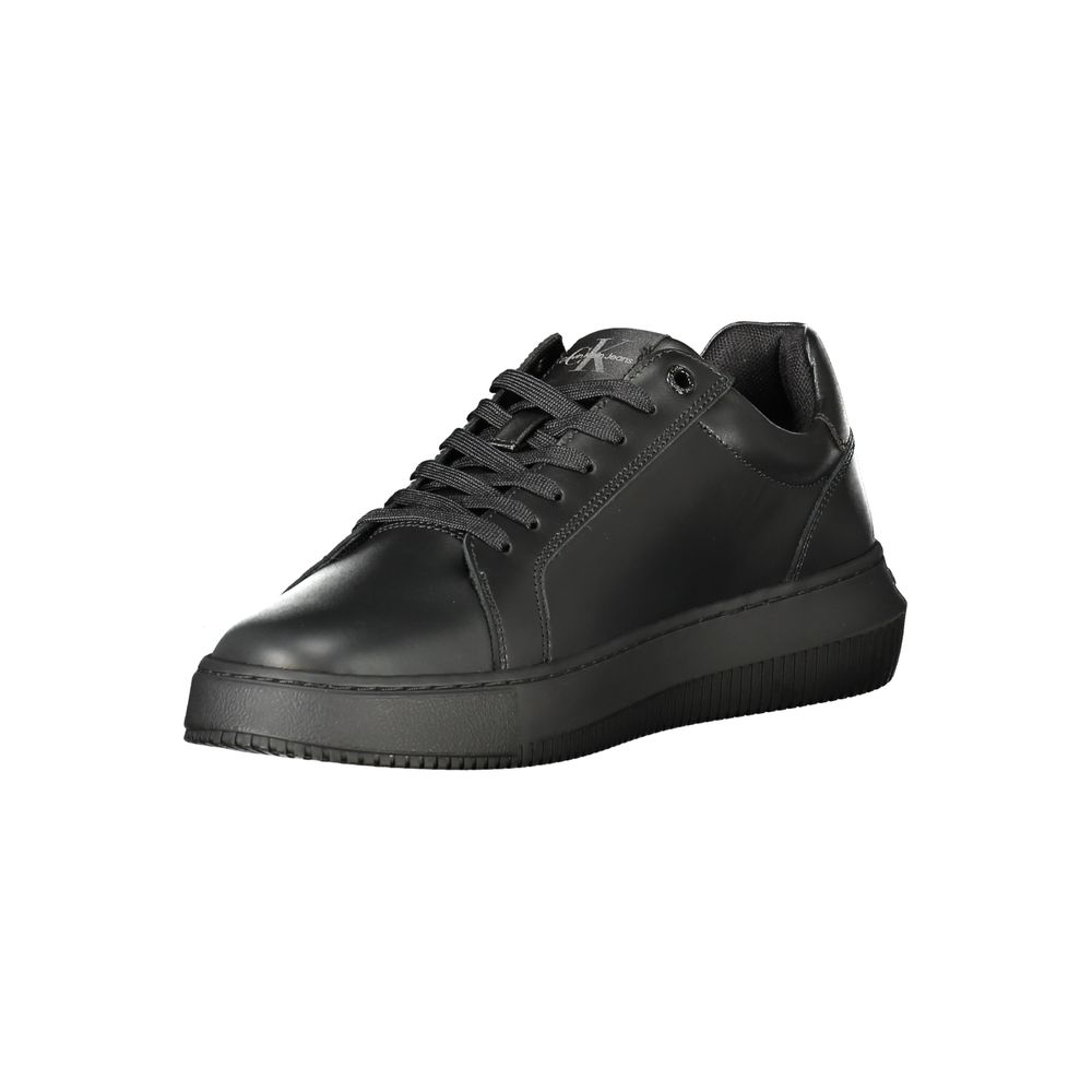 Calvin Klein Black Polyester Sneaker