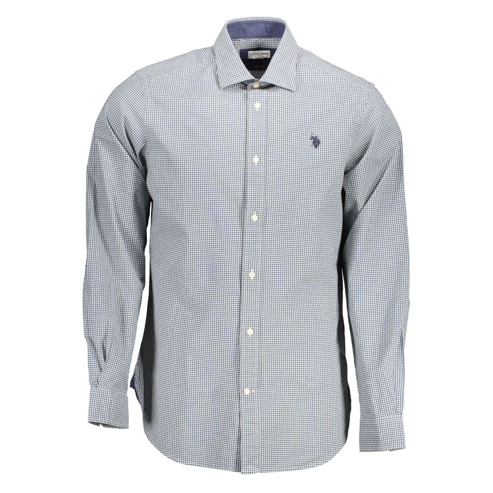 U.S. POLO ASSN. Blue Cotton Shirt
