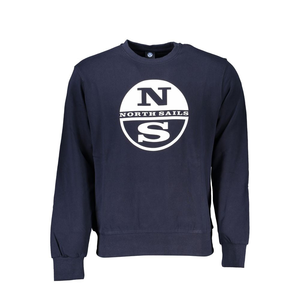 North Sails Blue Cotton Sweatshirt