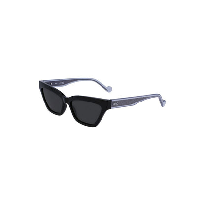 Liu Jo Black Injected Women Sunglass