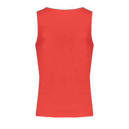 Norway 1963 Red Cotton Tank Top