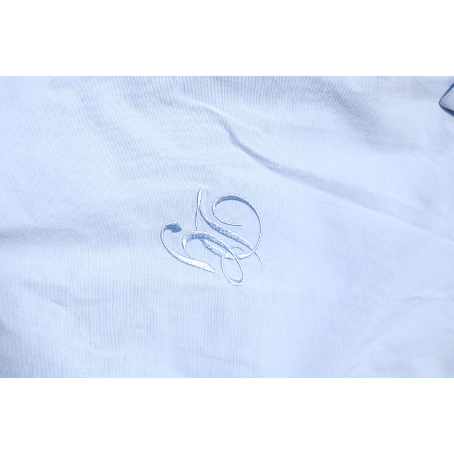 Dolce & Gabbana Sky Blue Cotton GOLD Long Sleeves Dress Shirt