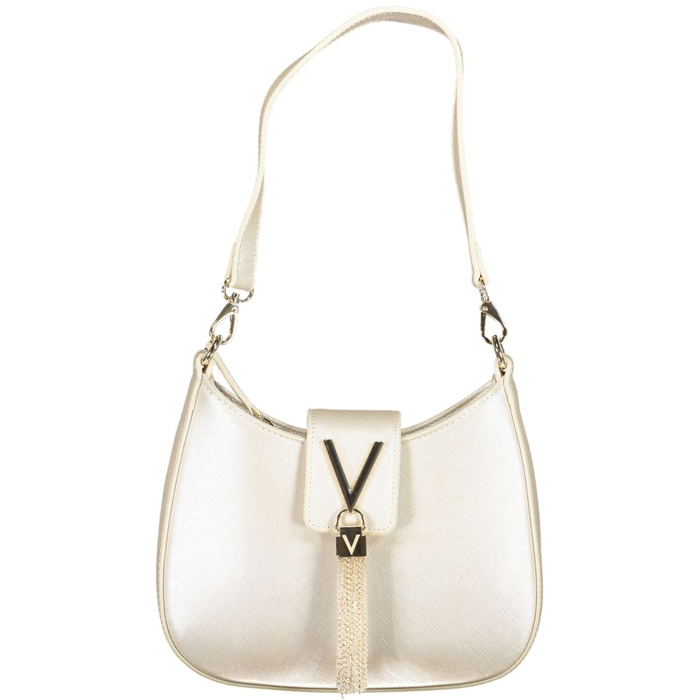 Mario Valentino Silver Polyethylene Women Handbag
