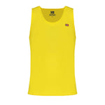 Norway 1963 Yellow Cotton Men Tank Top
