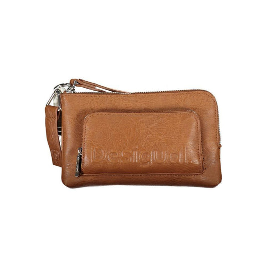 Desigual Brown Polyethylene Handbag
