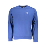 North Sails Blue Cotton Men Sweater