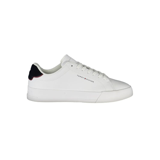 Tommy Hilfiger White Polyester Sneaker